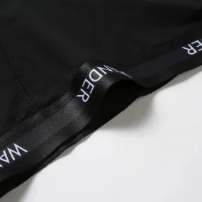 2 Pcs Black Women's Boxer Underwear, Women's Boyshort Panties