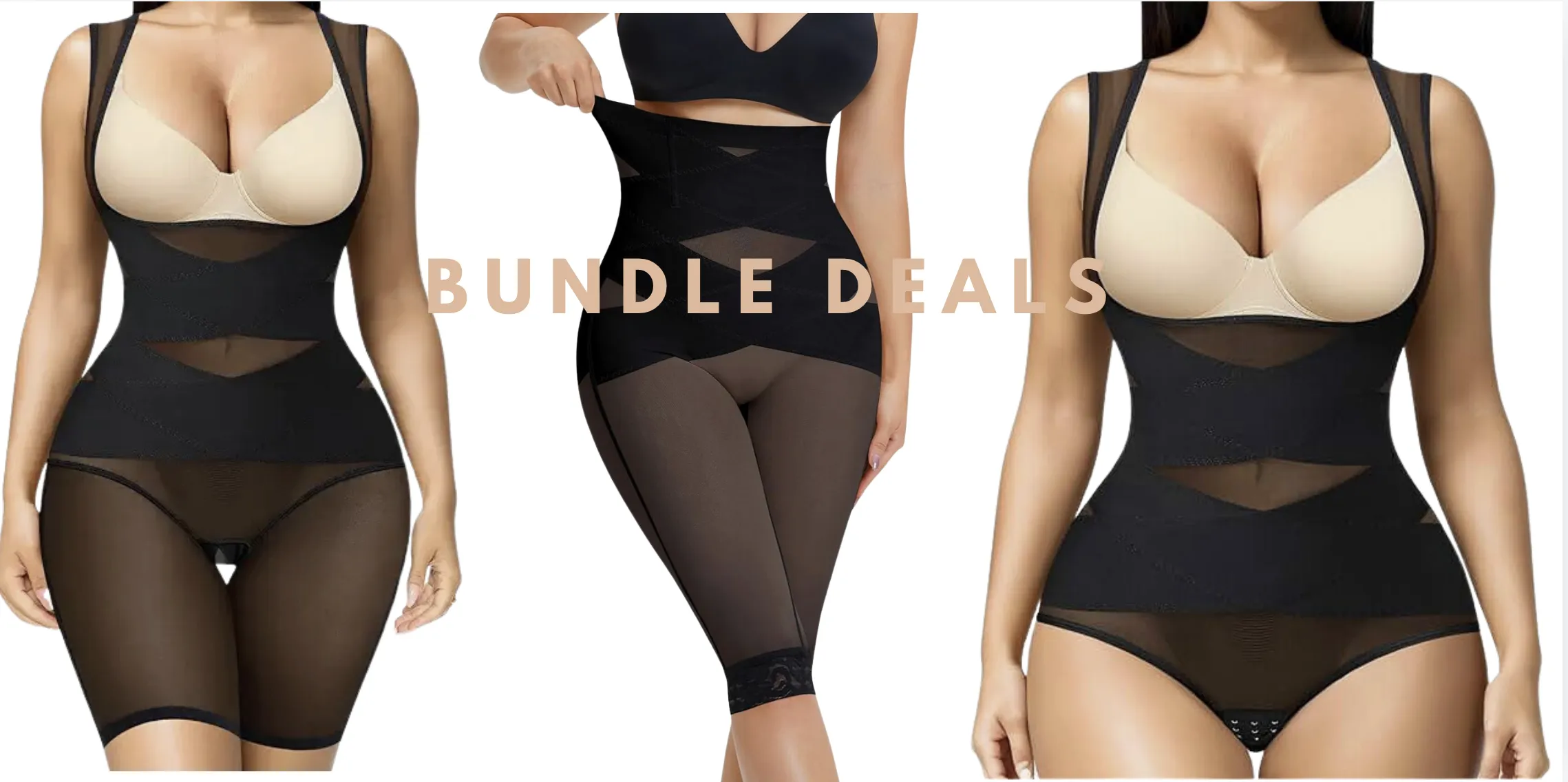 3 Piece Bundle Deal Tisha Seamless Body garments