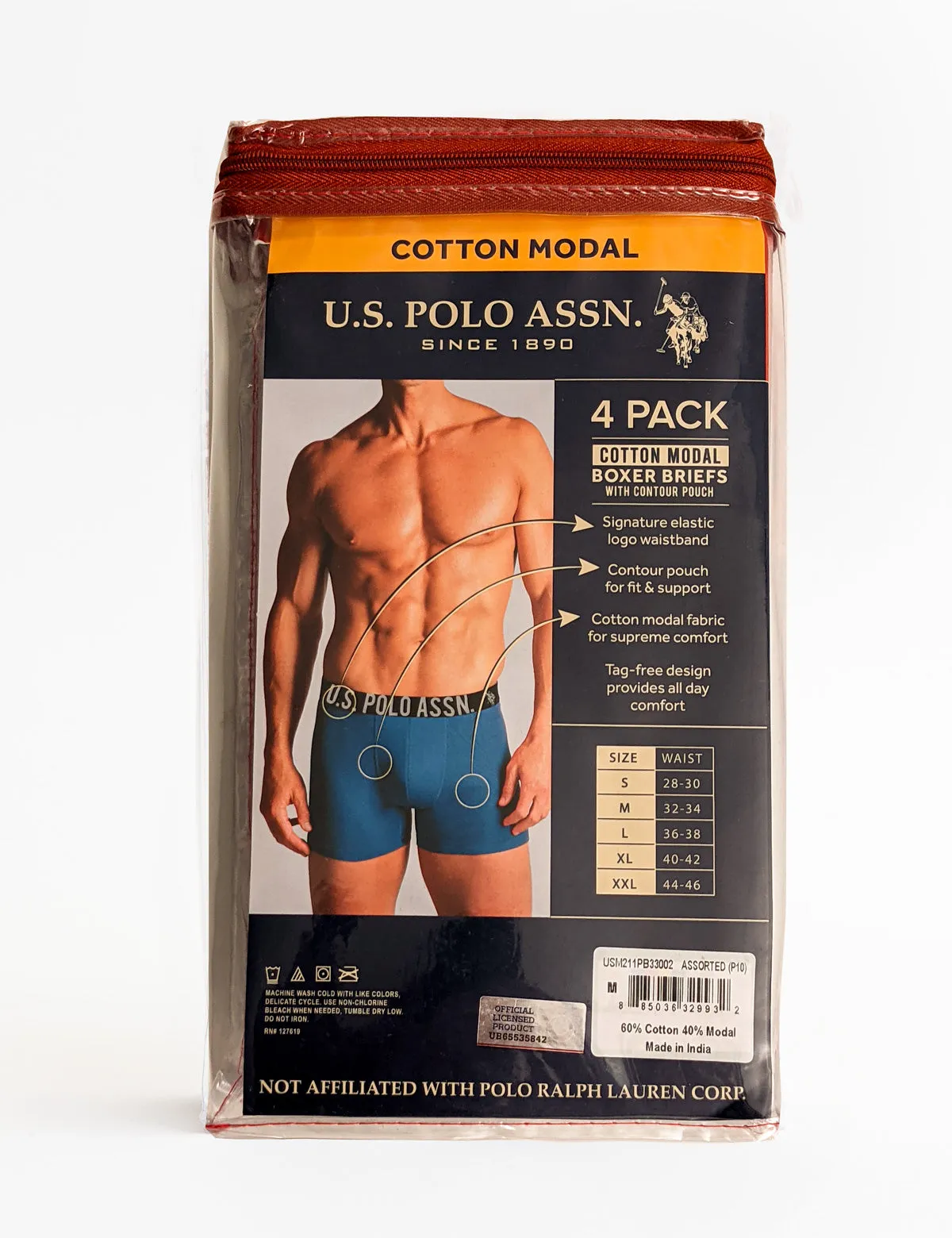 4 PACK MODAL BOXER BRIEFS