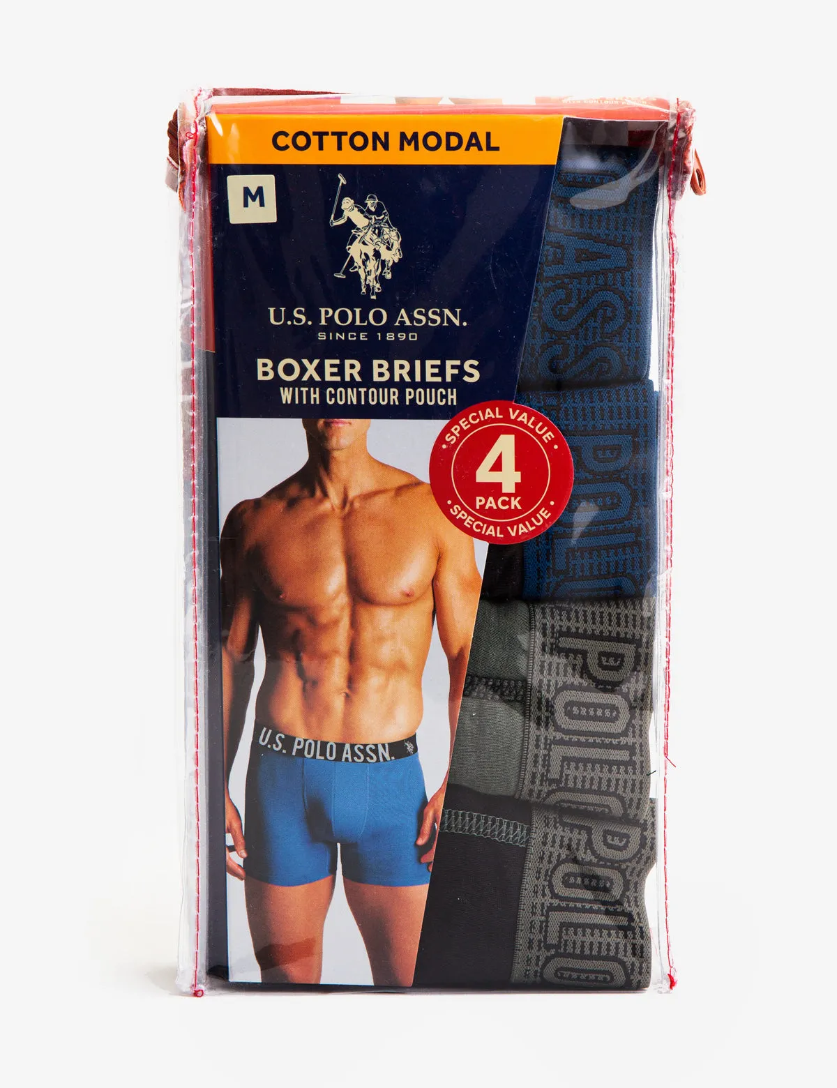 4 PACK MODAL BOXER BRIEFS