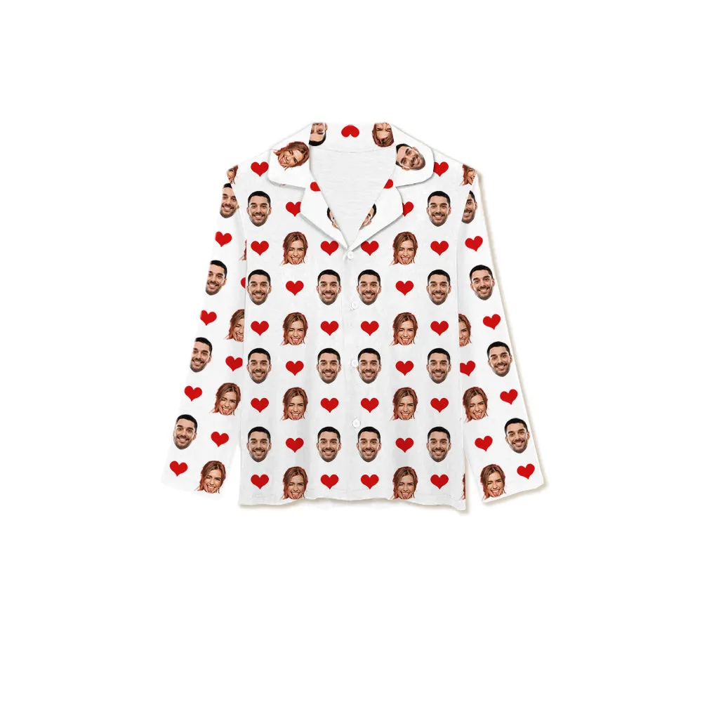 4FunGift® Custom Unisex Face Photo Pajamas