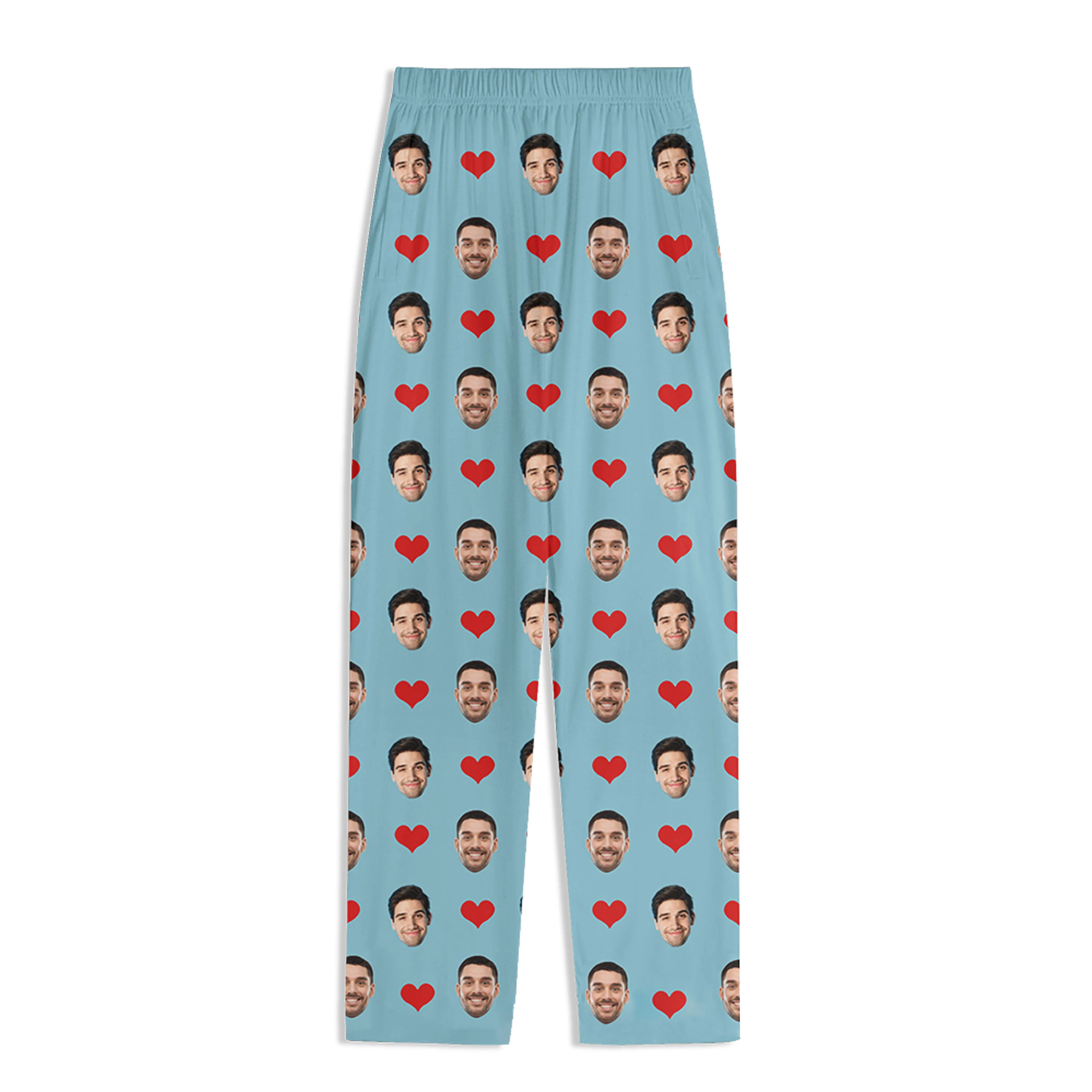 4FunGift® Custom Unisex Face Photo Pajamas