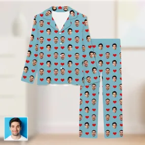 4FunGift® Custom Unisex Face Photo Pajamas