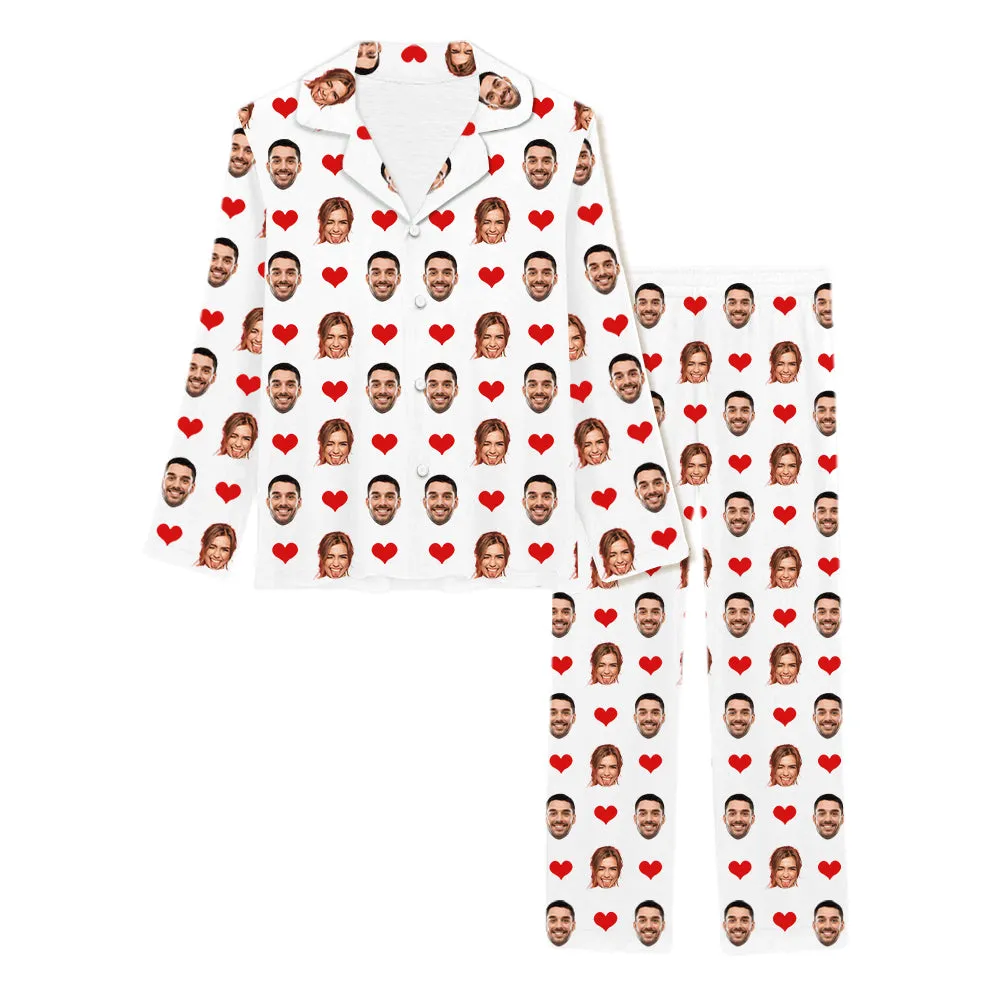 4FunGift® Custom Unisex Face Photo Pajamas