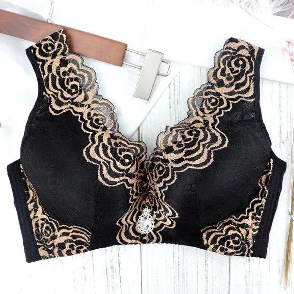 Adjustable Comfortable Side Support Push Up Gather Bras