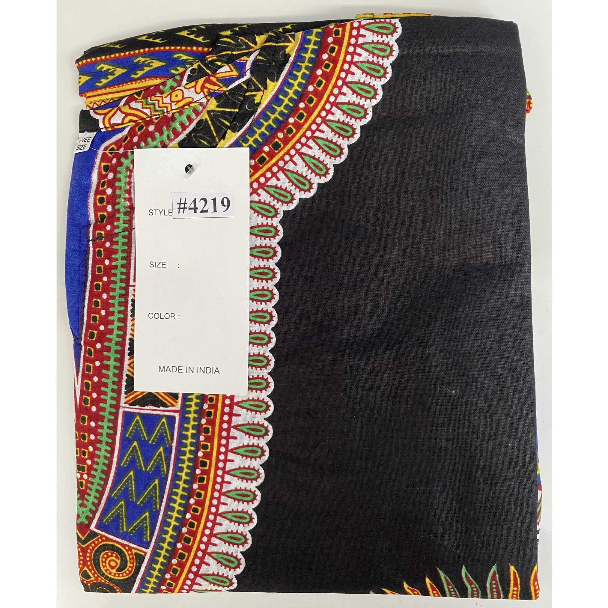 African Children's Unisex Dashiki Short Sleeve Short Set #4219