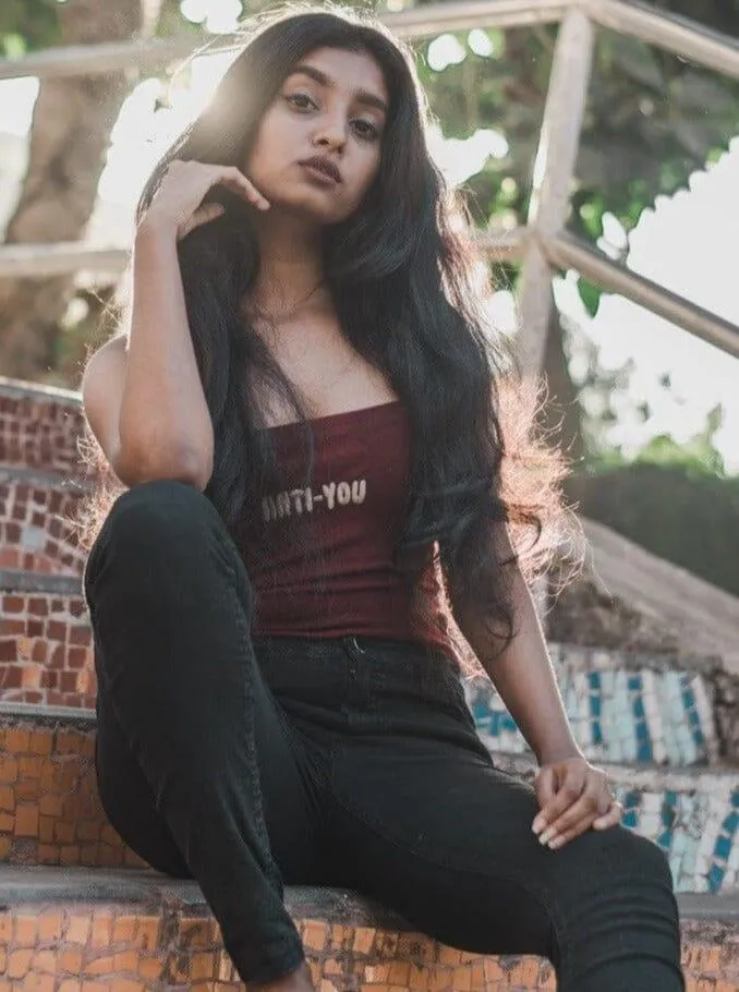 Anti You - Burger Bae Tube Camisole