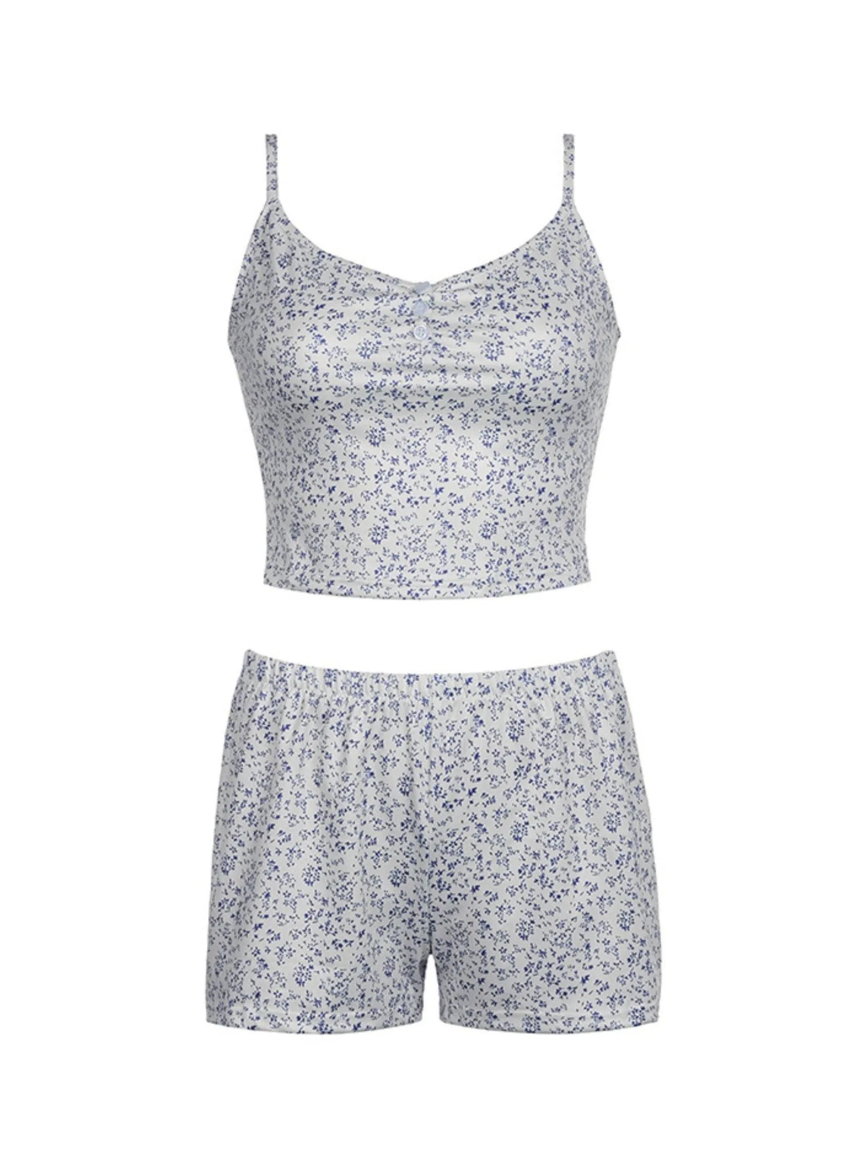 Aria Mini Floral Shorts Set