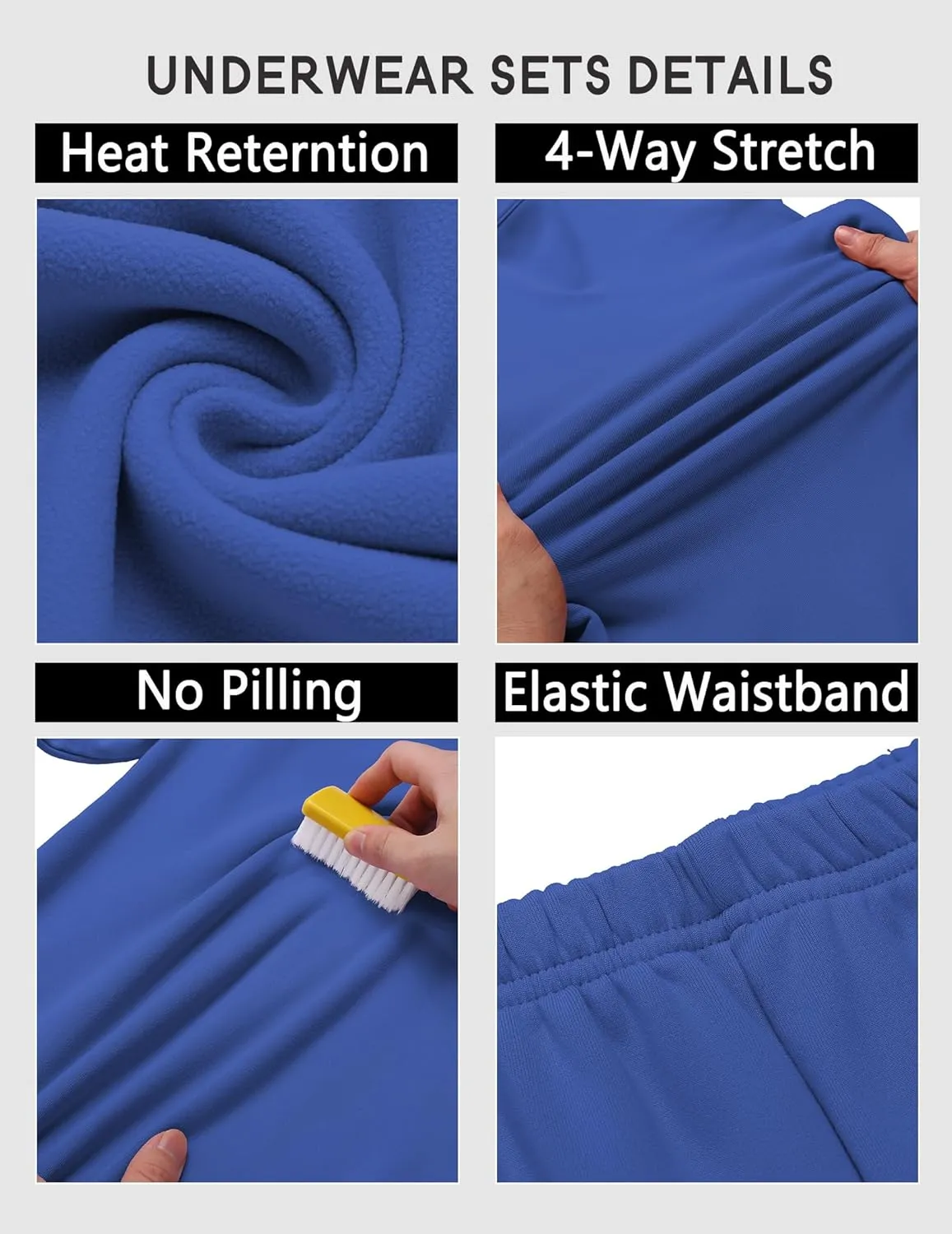 Arshiner Girls Thermal Underwear Set