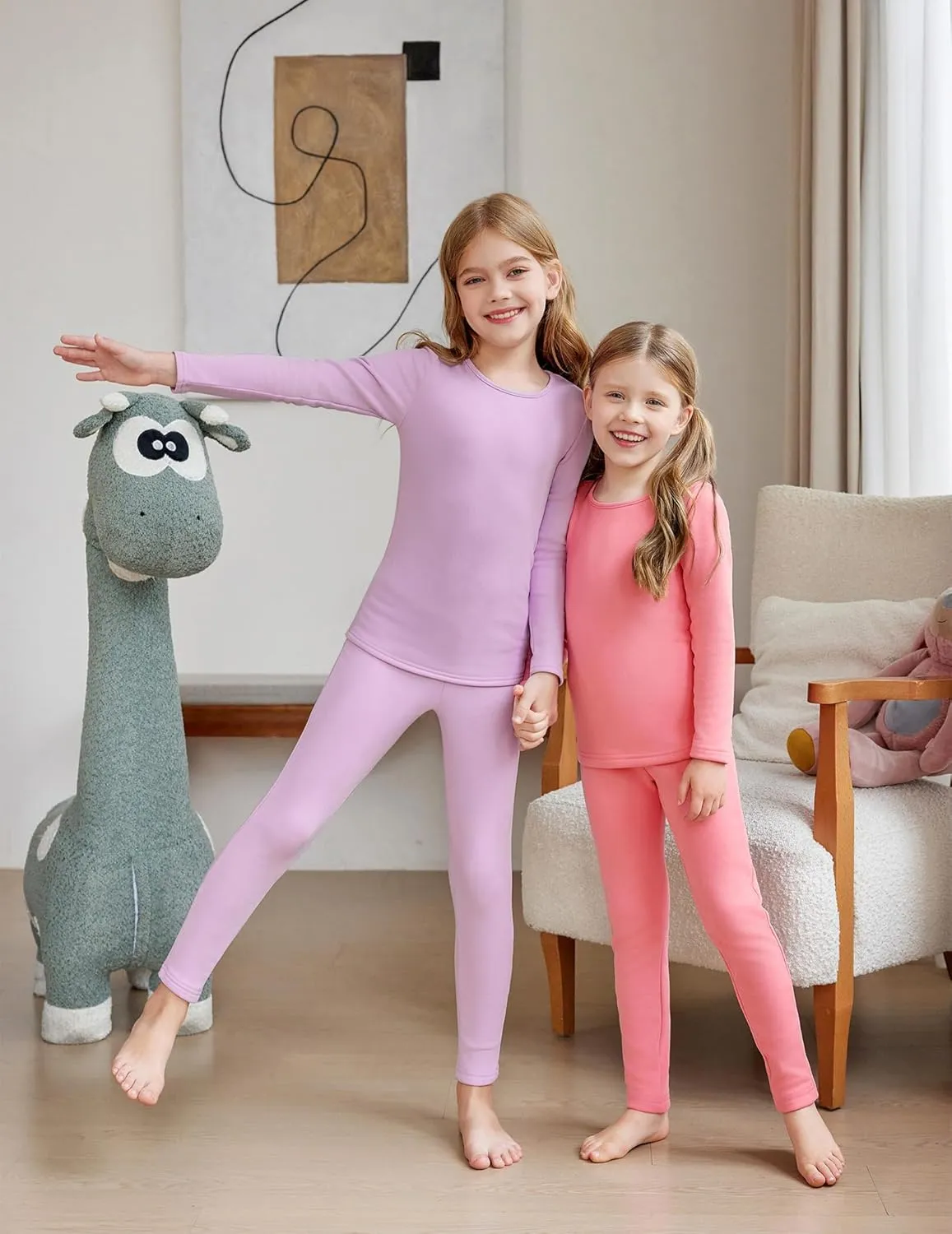 Arshiner Girls Thermal Underwear Set