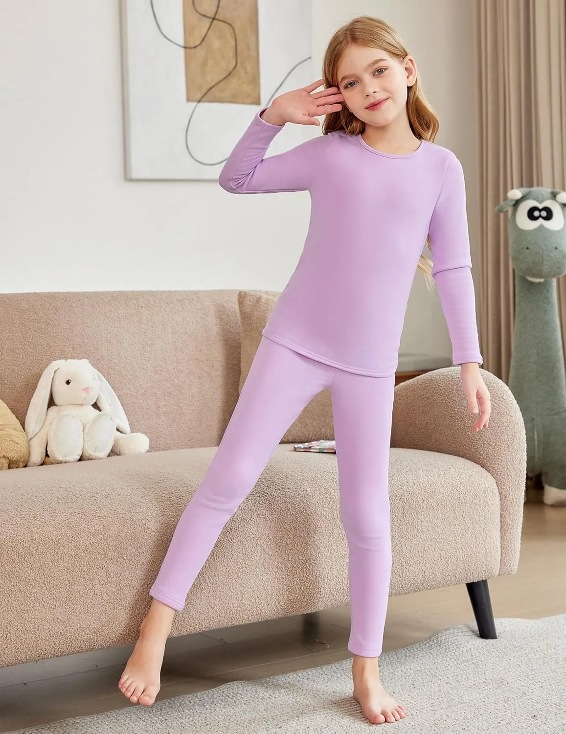 Arshiner Girls Thermal Underwear Set