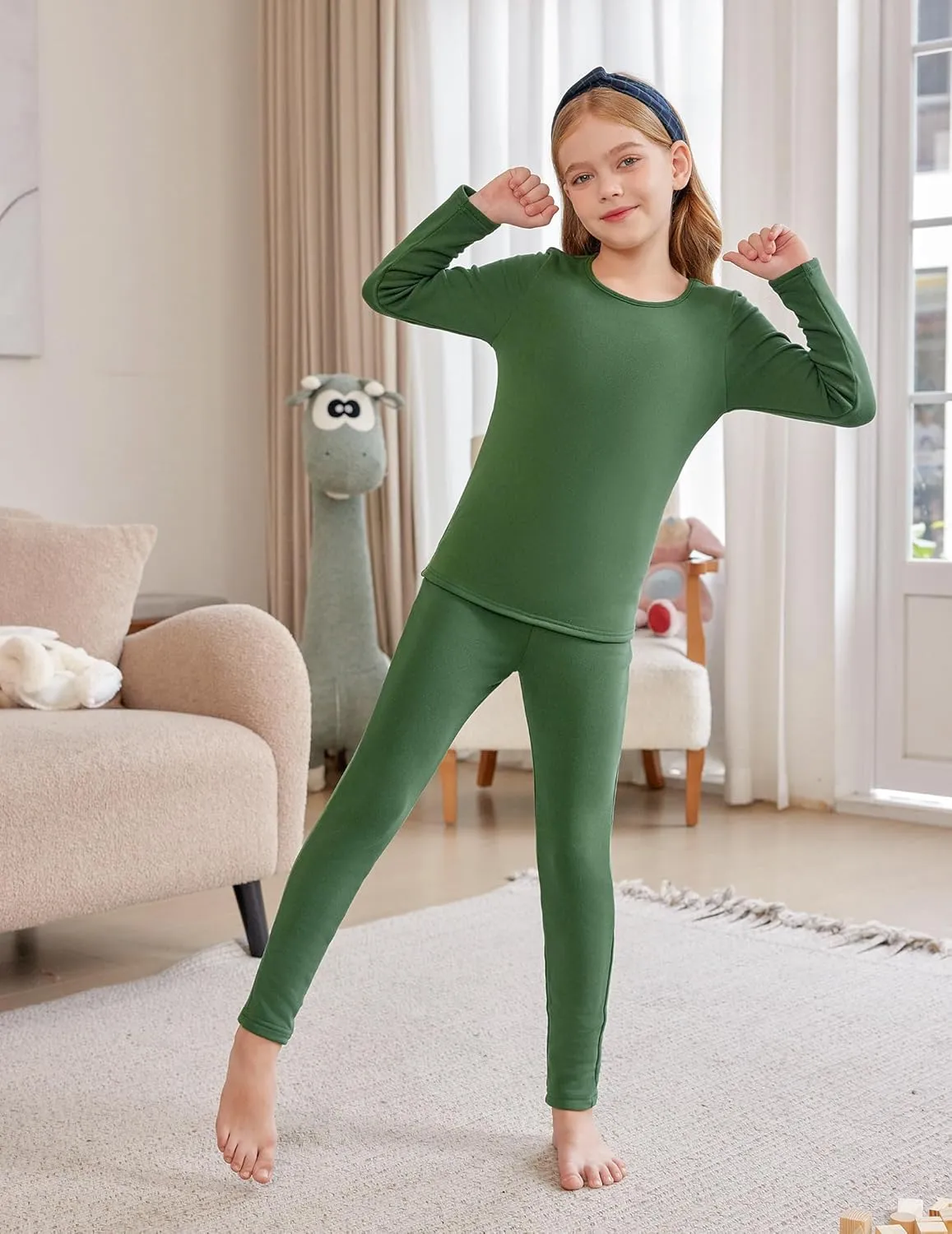 Arshiner Girls Thermal Underwear Set