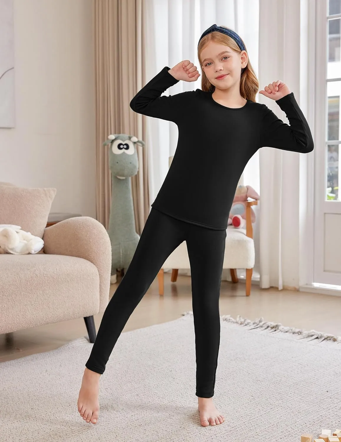 Arshiner Girls Thermal Underwear Set