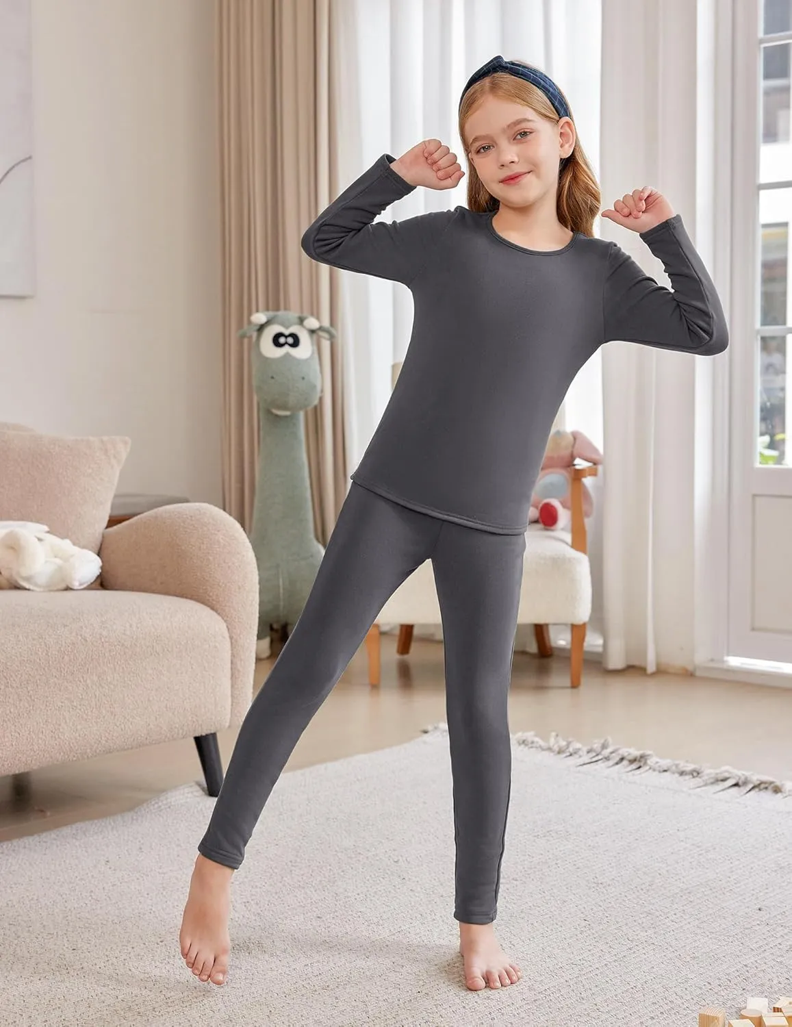 Arshiner Girls Thermal Underwear Set