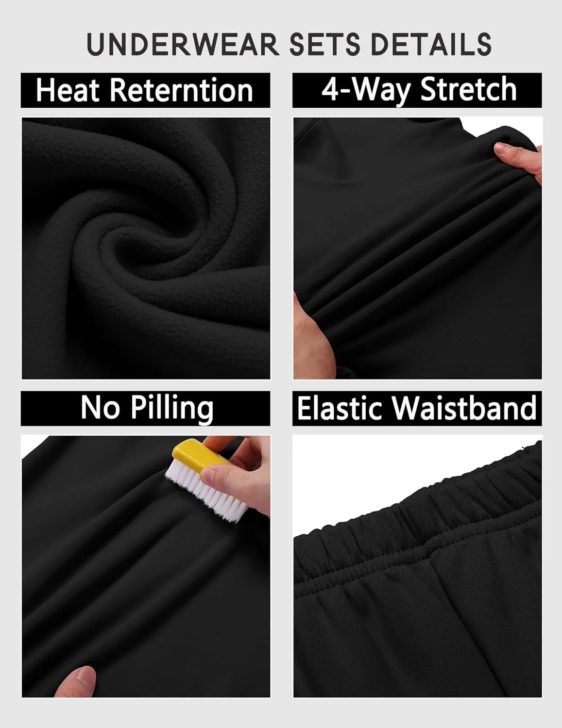 Arshiner Girls Thermal Underwear Set