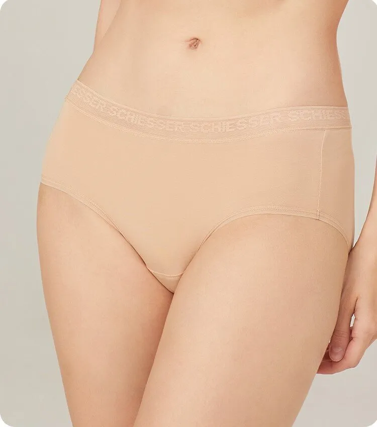 Becover Collection-Women's 80s Modal Hipster Panties (Mixed-Color 3pcs Pack)