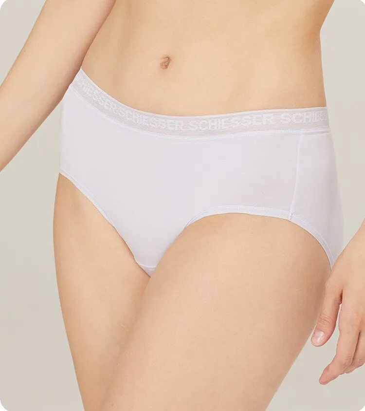 Becover Collection-Women's 80s Modal Hipster Panties (Mixed-Color 3pcs Pack)