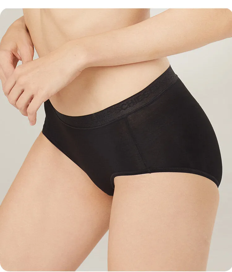 Becover Collection-Women's 80s Modal Hipster Panties (Mixed-Color 3pcs Pack)