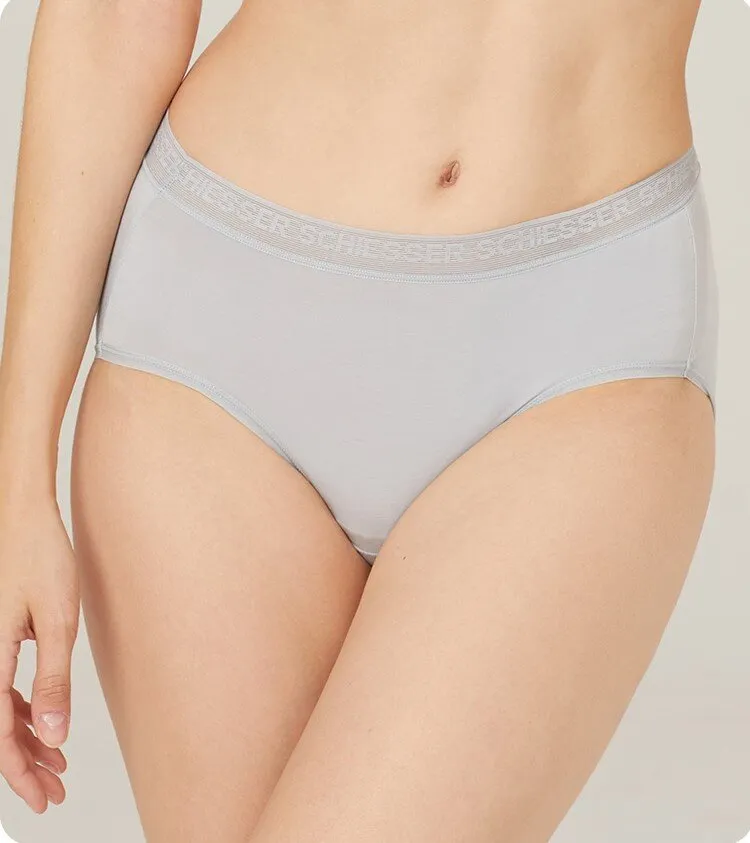 Becover Collection-Women's 80s Modal Hipster Panties (Mixed-Color 3pcs Pack)
