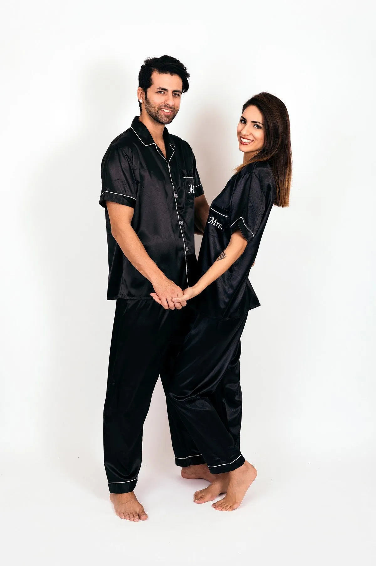 Best Mom and Best Dad Personalized Pajamas - Short   Long