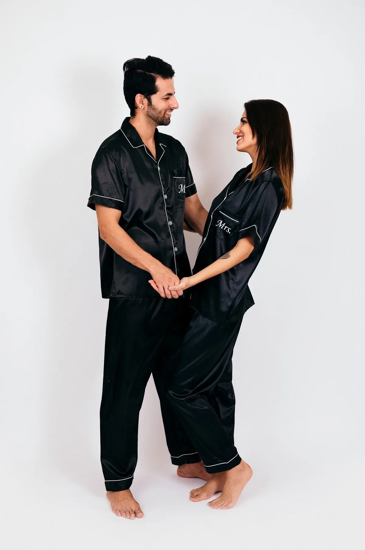 Best Mom and Best Dad Personalized Pajamas - Short   Long