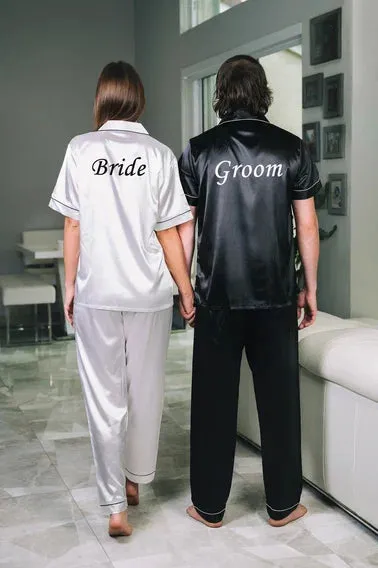Best Mom and Best Dad Personalized Pajamas - Short   Long