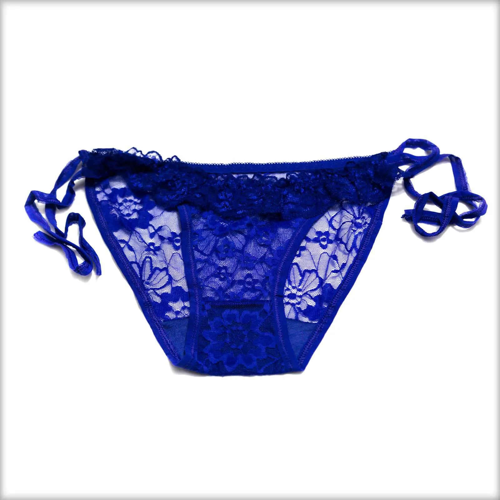 Bikini Style Maroon Net Panty