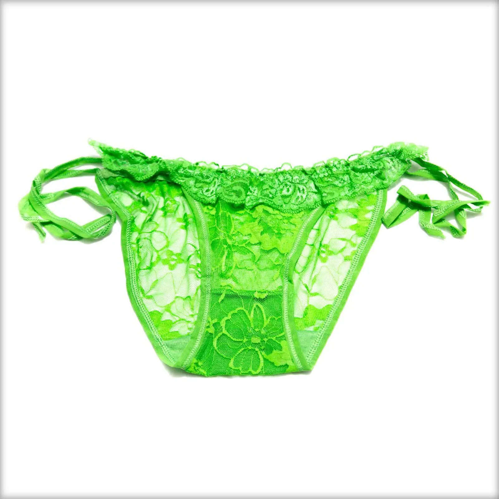 Bikini Style Maroon Net Panty