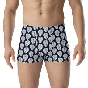 Boho block print boxer briefs for men’s, lioness-love