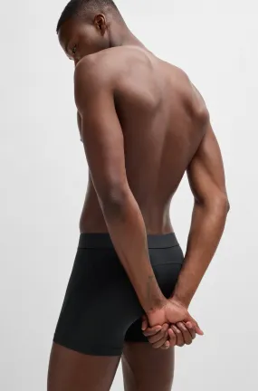 BOSS Men's Active 3 Pack Boxer Briefs - Black