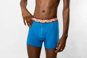 Boxer Briefs with Afro-Inspired Printed Waistband | Moisture-Wicking Fabric