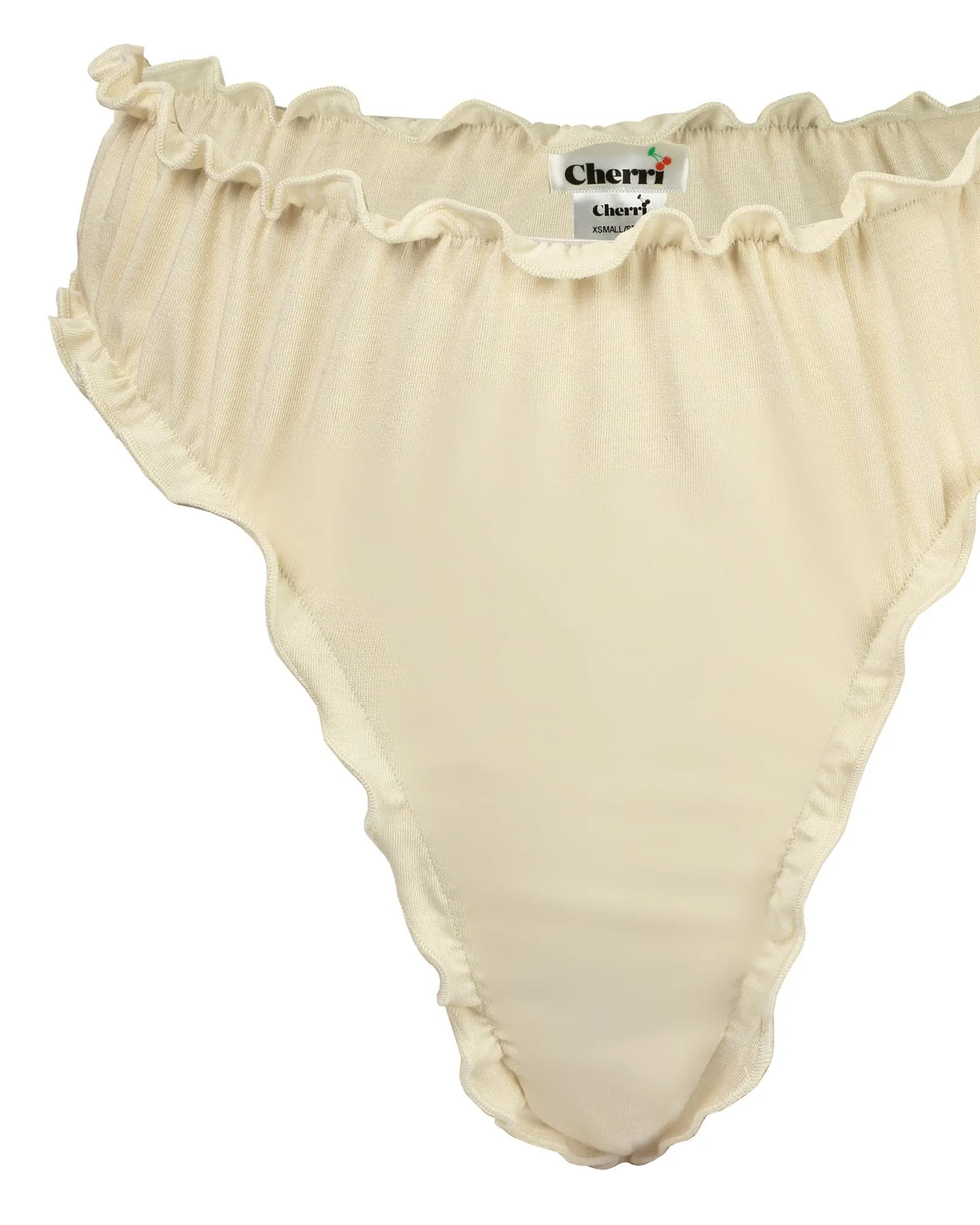 Brenna Ruffle Cheeky | Buttercream
