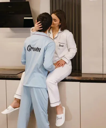 Bride & Groom Cotton Pyjama Set