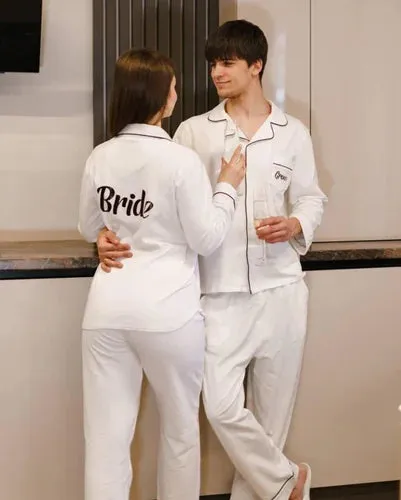 Bride & Groom Cotton Pyjama Set