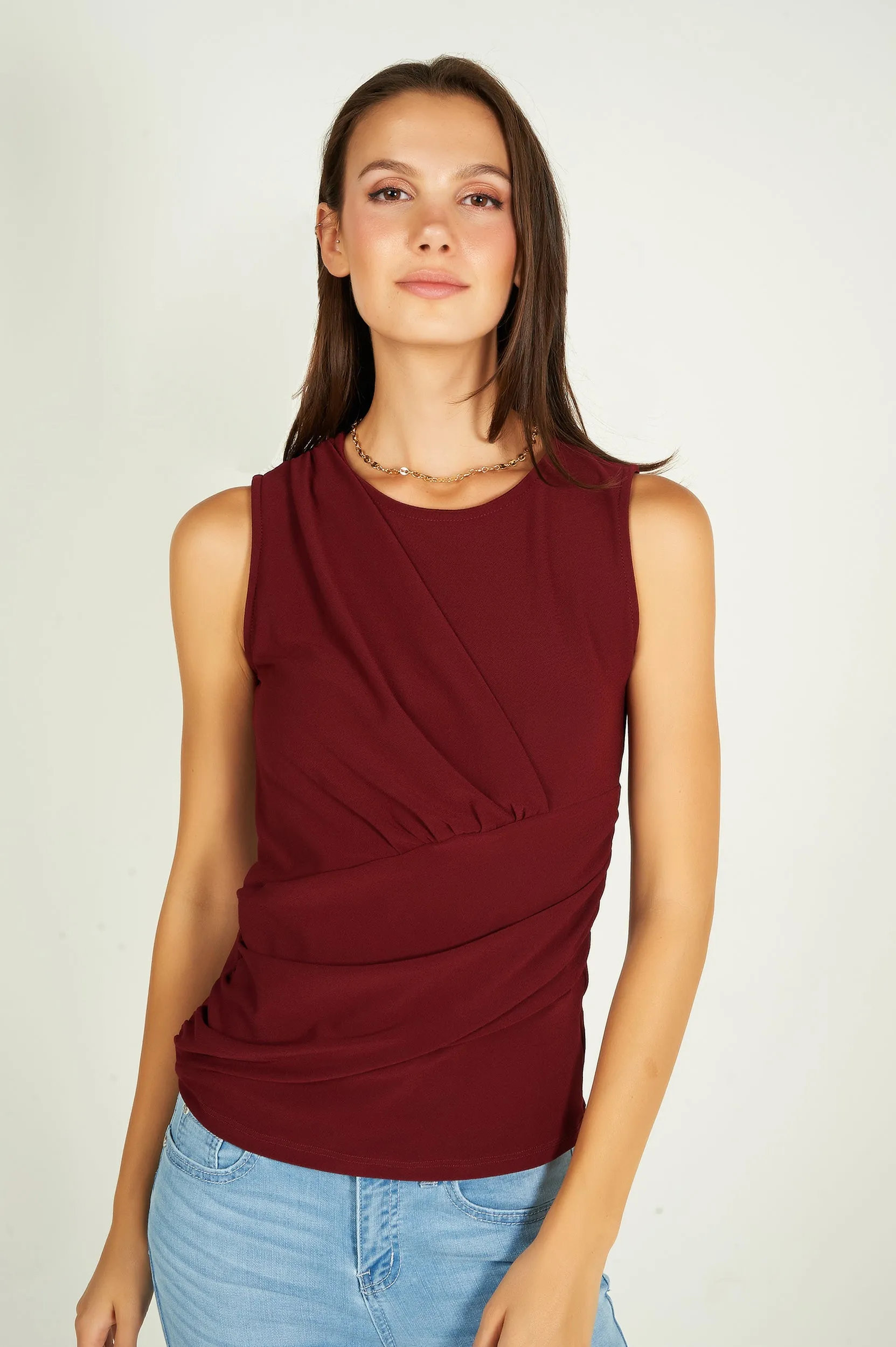 Camisole cache-coeur - VANIA-1 - (R-B11)