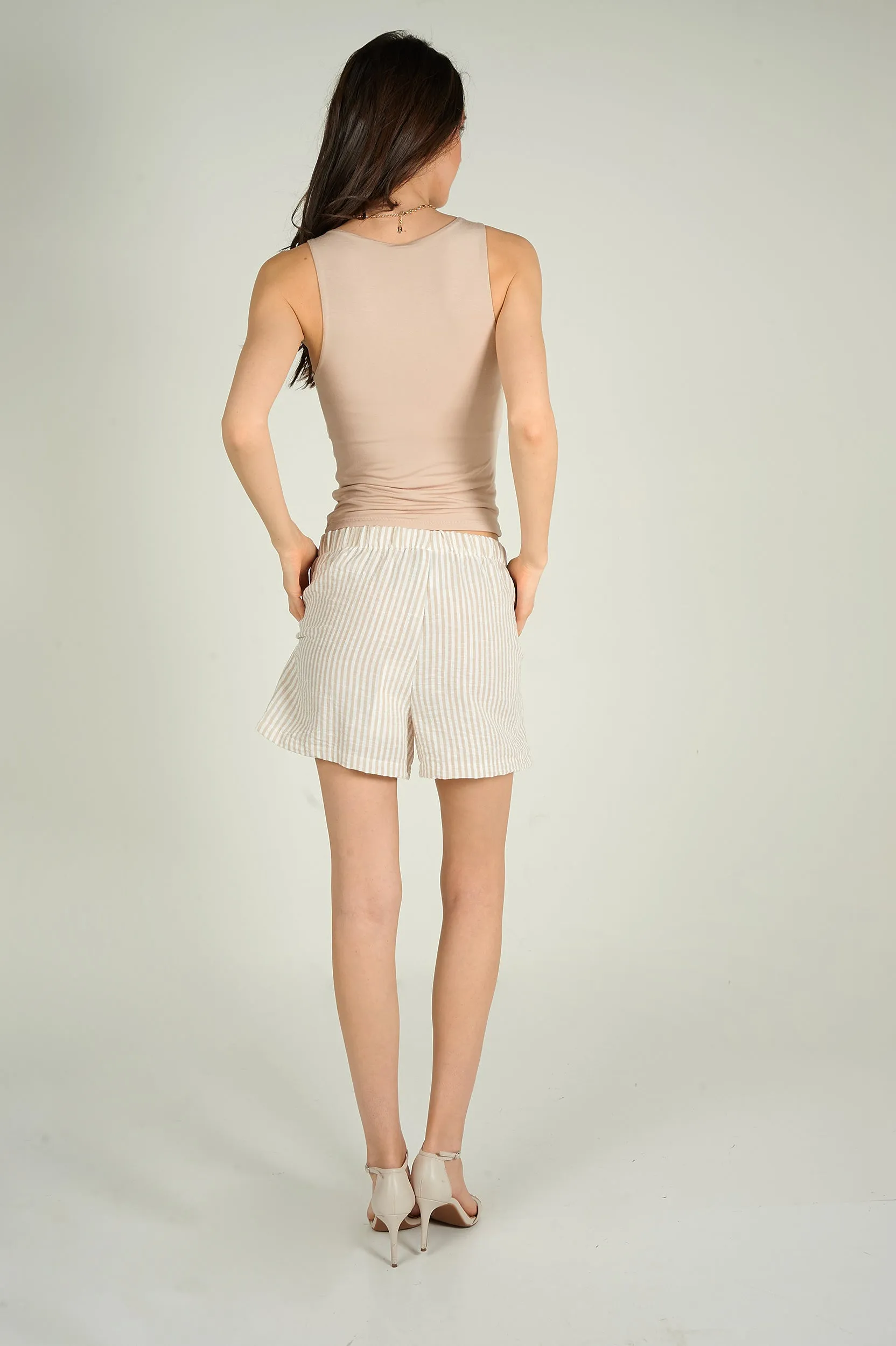 Camisole à col rond - 18783 - (E-A5)