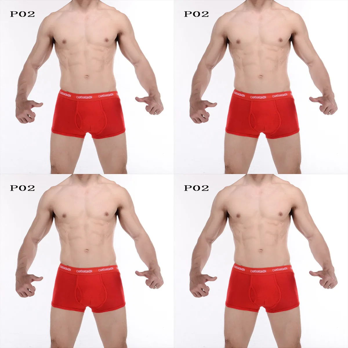 CANTANGMIN Male panties cotton boxers panties comfortable breathable men's panties underwear trunk brand shorts man boxer 365