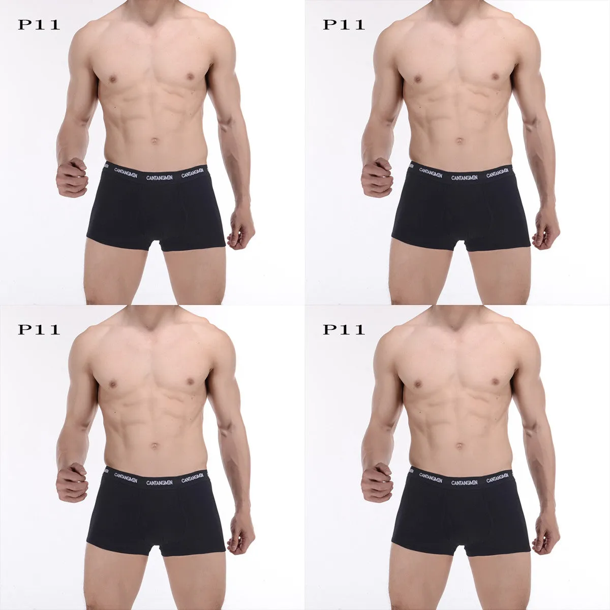 CANTANGMIN Male panties cotton boxers panties comfortable breathable men's panties underwear trunk brand shorts man boxer 365