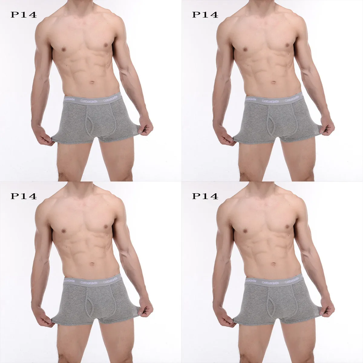 CANTANGMIN Male panties cotton boxers panties comfortable breathable men's panties underwear trunk brand shorts man boxer 365