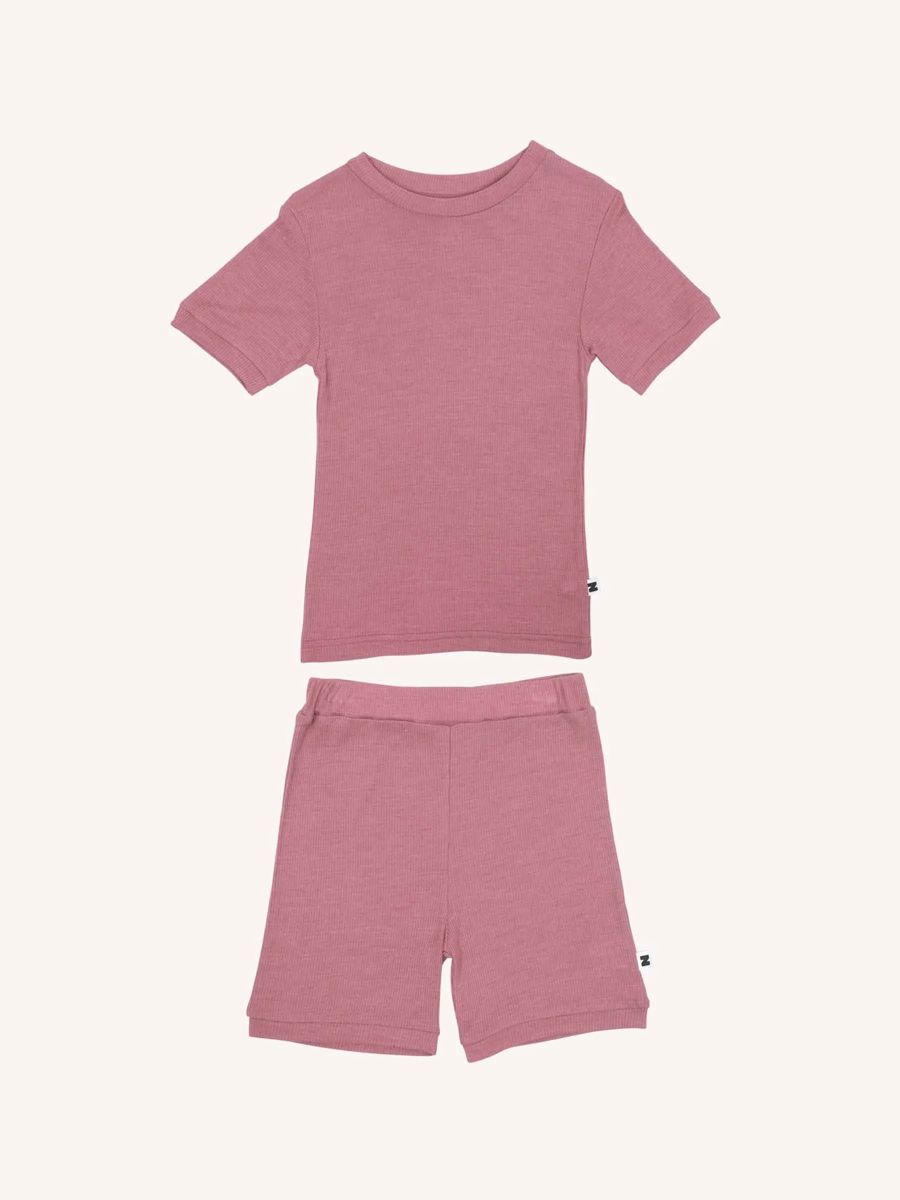 Child MerinoSilk Shortie Pajama Dusk