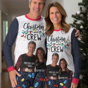 Christmas Crew - Personalized Photo Pajama Set