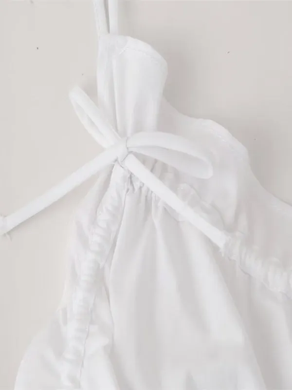 Ciel Women's Street Fashion Bow Camisole Top