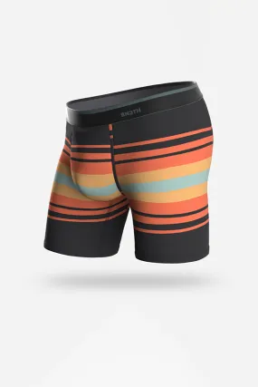 Classic Boxer Brief Print | Sunday Stripe / Black