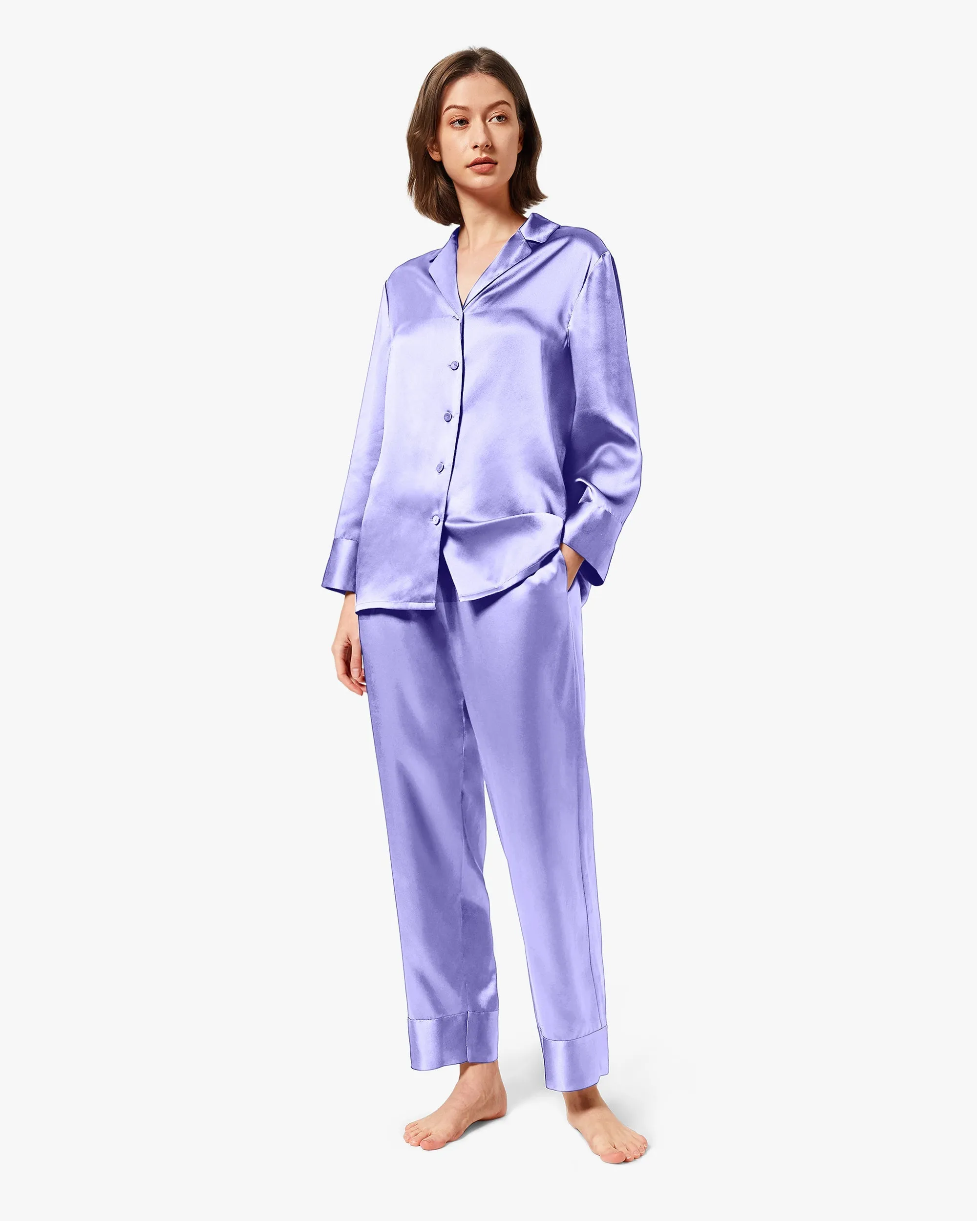 Clearance Classic Silk Pajamas - For Women