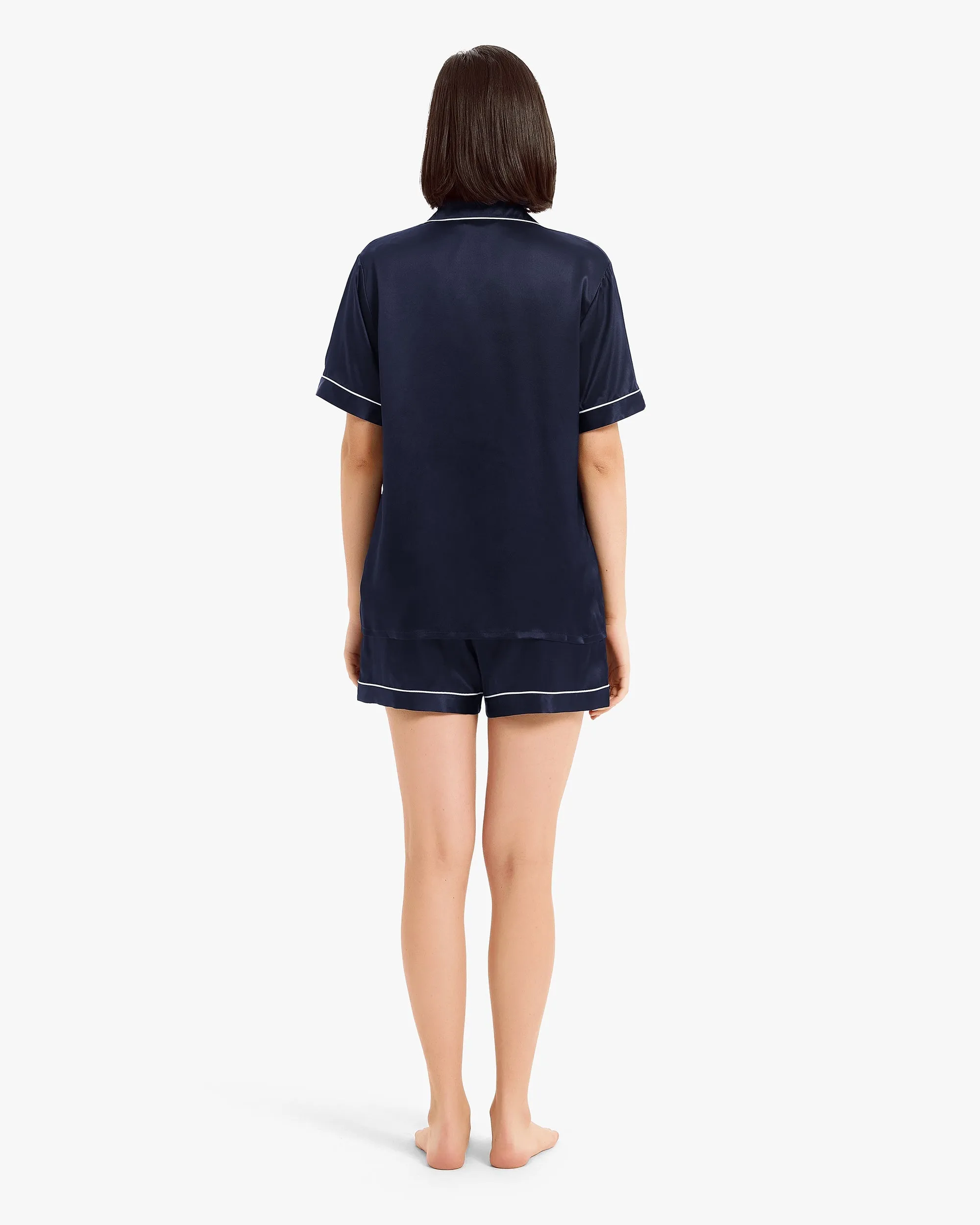 Clearance Elegant Silk Short Pajamas