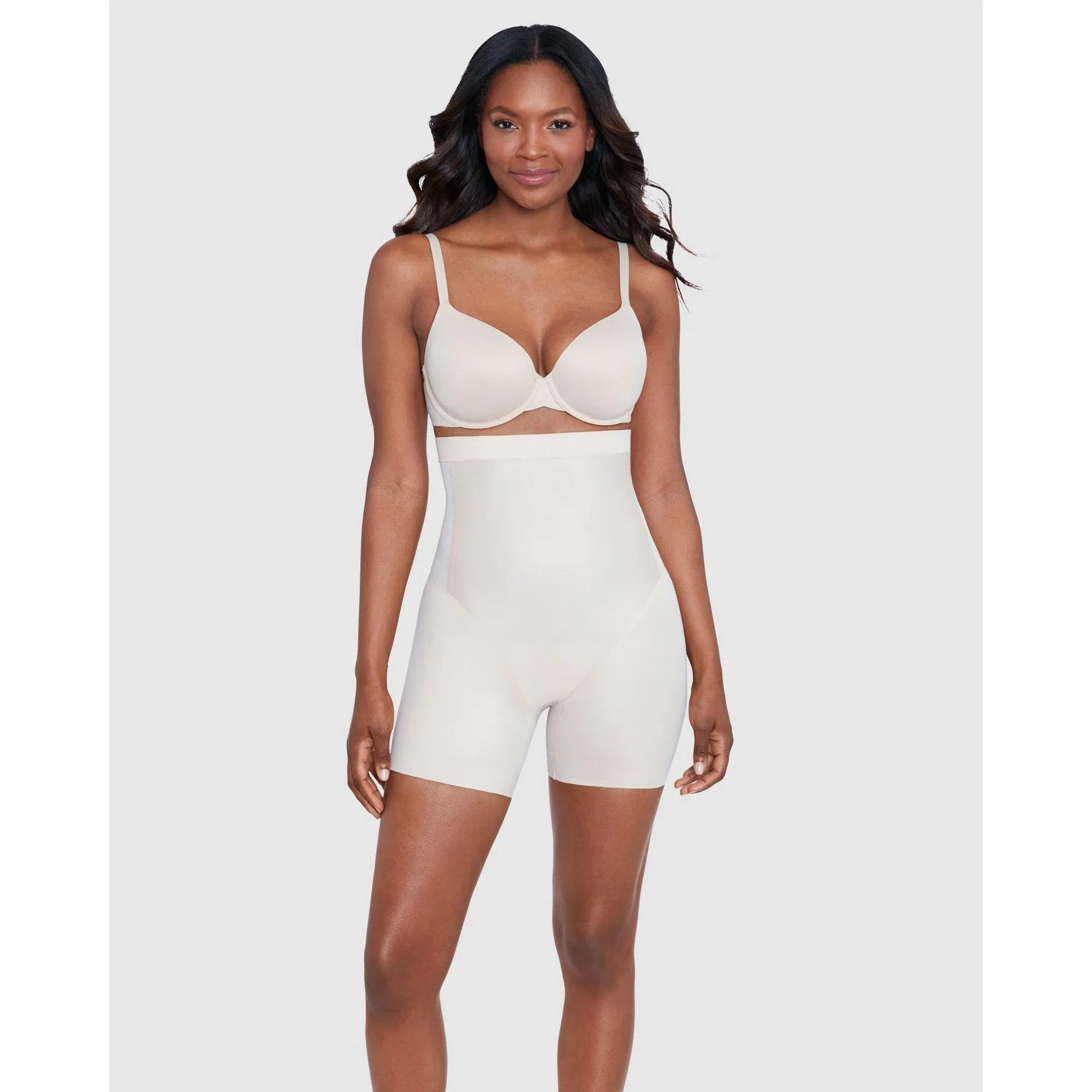 Core Contour Ultra High Waist Shaping Shorts-Stucco