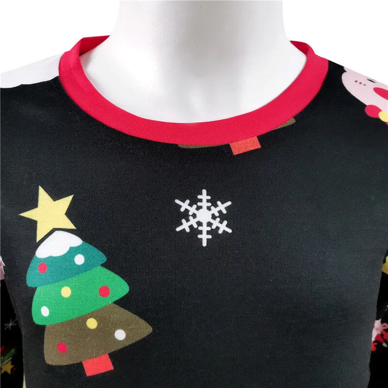 Couple Family Christmas Holiday Pajamas Set Kids Christmas Outfits ACcosplay