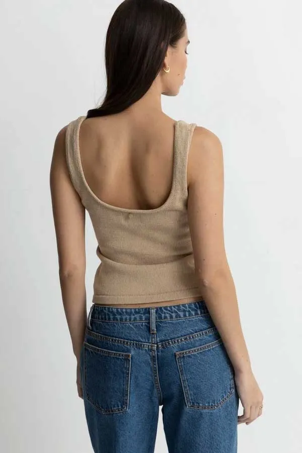 Cove Scoop Neck Tank | Henna