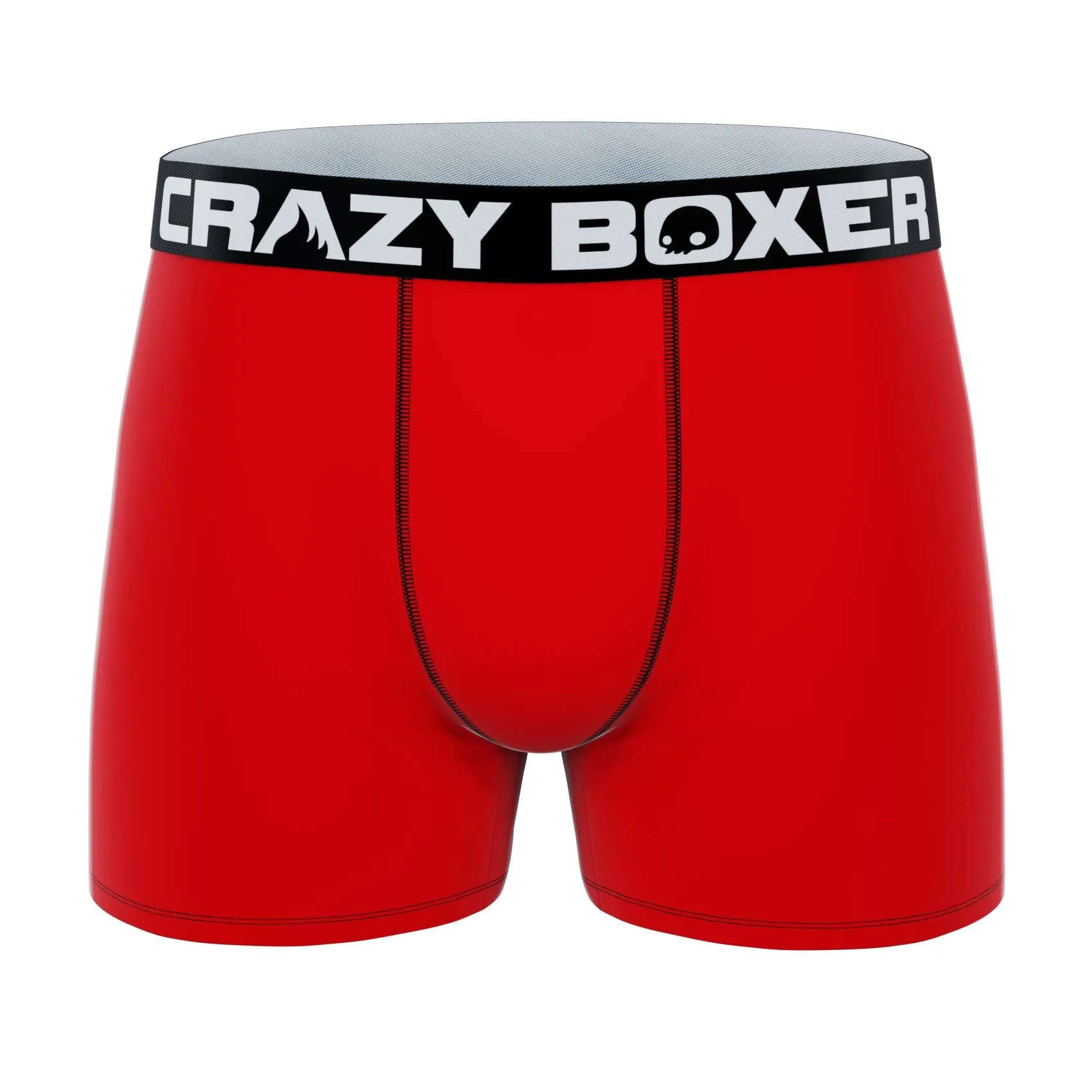 CRAZYBOXER Outdoor Bear-Wolf Men's Boxer Briefs (Pack 3)