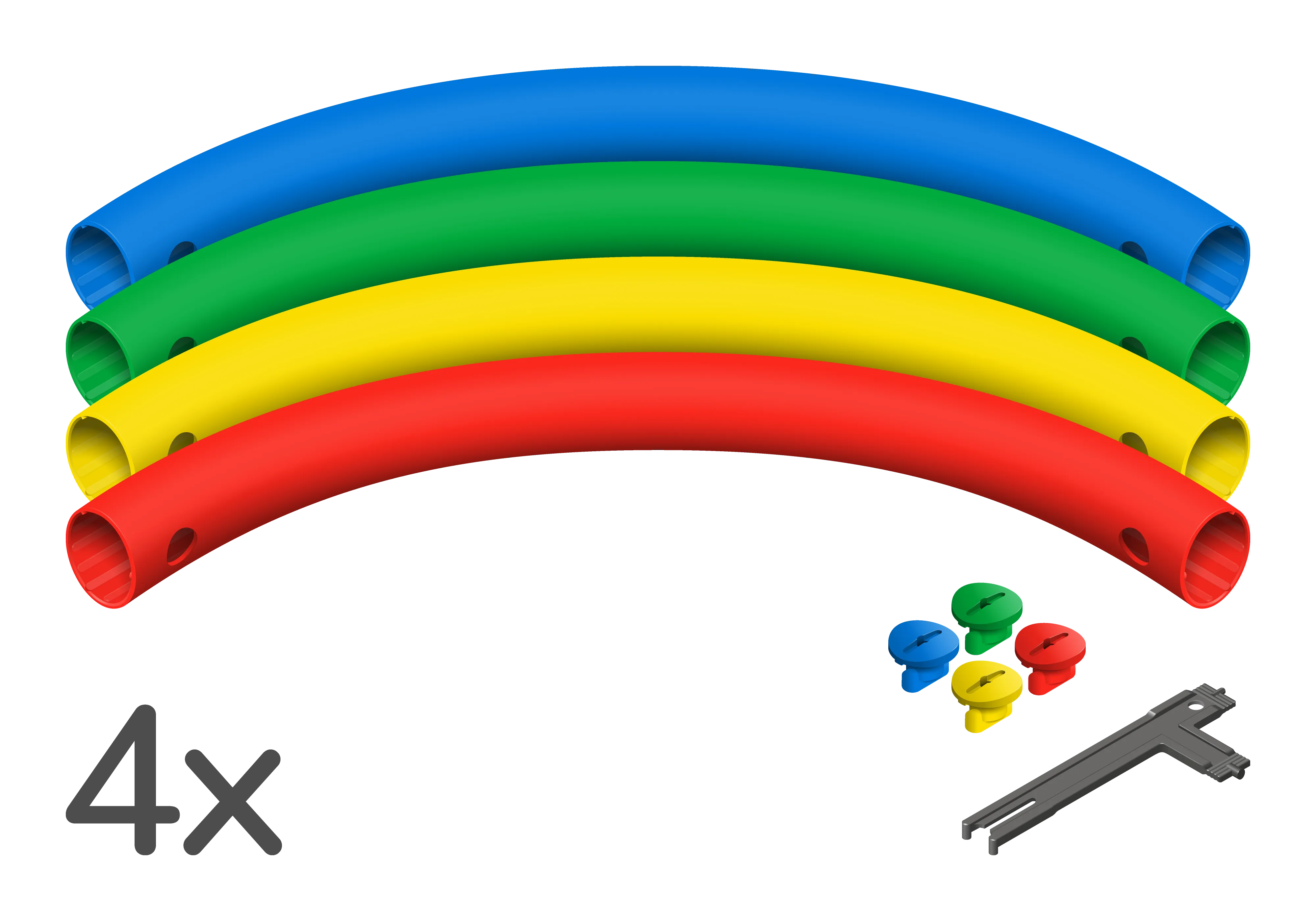 Curved Tube Set